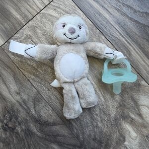 Dr. Brown’s® Lovey Pacifier and Teether Holder Sloth